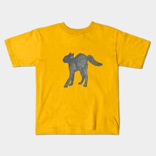 Scared cat Kids T-Shirt